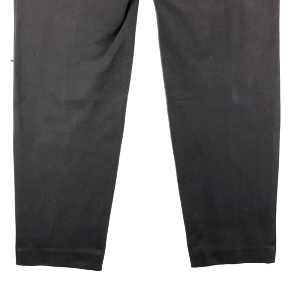 J Jill Womens Size M Pants Ponte Knit Slim Leg Seamed Tapered Stretch Brown - Picture 8 of 13